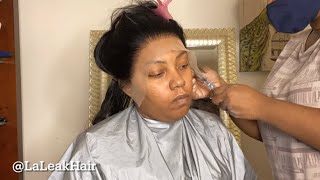 Sew In Frontal Install/ Janet Collection Melt Frontal/ Esha Absolute Wig Glue