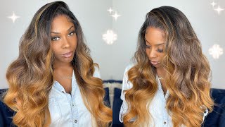 This Color Though! Freetress Equal Synthetic Illusion Lace Frontal Wig- Il 002 | Hairsofly