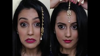 How To | Tikka Setting For Any Hair Style | Sim K