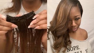 Diy: How To Make Clip In Extensions | Ft Kendra'S Boutique Hair