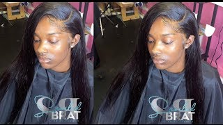 Step - By - Step Flawless Lace Closure Sew In Ft. Spoiledbratco | The Real Jae Pooh