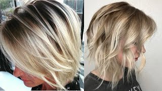 Beautiful Bob Haircuts 2021 For Blonde Hair