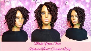 Make Your Own Nubian Twist Crochet Wig No Lace Closure| Lynnskinkykreations.Com