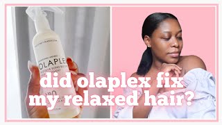 Complete Olaplex Review On My Damaged Relaxed Hair | Did It Help?