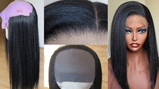 Wow! Perfect Hairline Synthetic 5X5 Lace Closure Ventilation