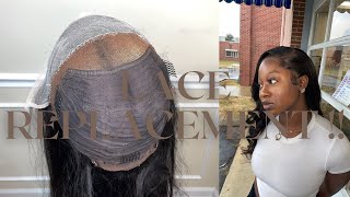 How To: Lace Frontal Replacement On A Old Hold Wig!!