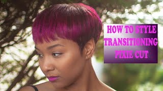 How To: Transition Very Short Relaxed Hair