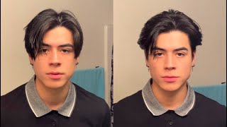 90S Middle Part Hairstyle Tutorial