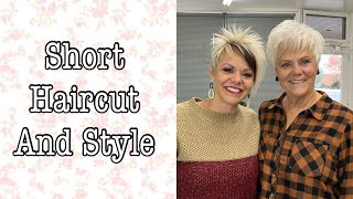 Short Hairstyles For Women Over 60 | Hairstyles For Older Women
