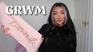 Grwm For A Girls Night Out! Using Lullabellz Hair Extensions!