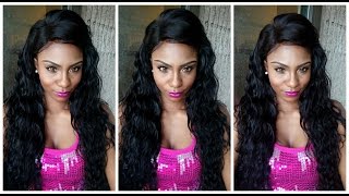 Wet And Wave Lace Frontal Closure With Bundles Brazilian Water Wave ||Aliexpress||
