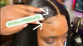 Detailed Lace Closure Sew In|Ericka J Lace Glue/ Did I Like It?!