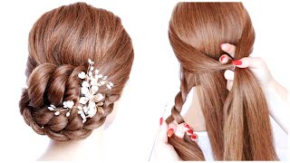  Easy Braided Hairstyles  Wedding Prom Updo Hair Tutorial By Another Braid