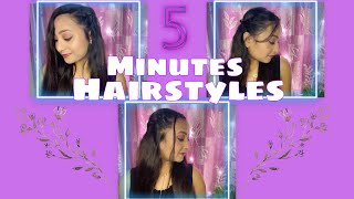 Heatless Hairstyle || Quick And Easy Hairstyle || Open And Long Hair Hairstyle
