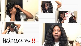 How To: Install A Lace-Frontal Closure Sew-In Over #Starterlocs+ #Hairreview Ft #Gardenia Hair