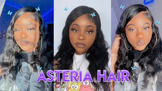 Detailed 5X5 Side Part Glueless Lace Closure Wig Install | Beginner Friendly | Ft. Asteria Hair