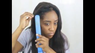 How I Install My Wig & Lace Closure | Anisa Hair Virgin Uzbekistan Hair