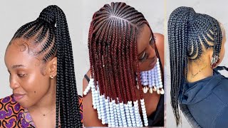 The Most Famous Knotless Hairstyle It'S Nice Braid In Africa For This Year, Misuko Mipya Ya Nyw