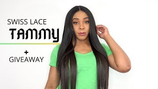 It'S A Lace Front Wig - Swiss Lace Tammy +Giveaway --/Wigtypes.Com