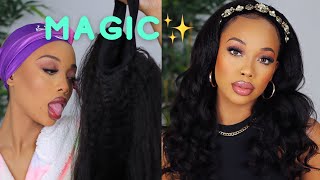 It'S The Natural Hair For Me!! Your Headband Wig Could Never A Blowout !- Ft Omgherhair