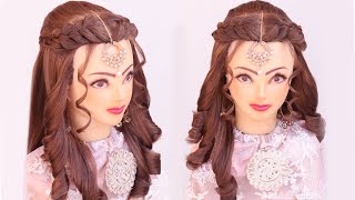 Bridal Hairstyles Kashees L Curly Hairstyles L Engagement Look L Long Hair L Wedding Hairstyles 2022