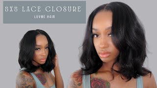 How To: 5X5 Lace Glueless Wig Install | Luvme Hair