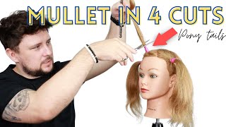 How To Cut A Mullet Haircut Tutorial Easy How To Tiktok Mullet Cut - Hair Cut Trends 2021