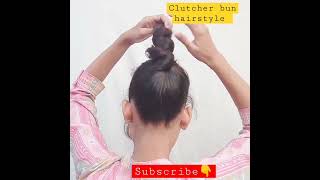 Clutcher Hairstyles | #Shorts #Shortvideo #Clutcherhairstyle #Hairstyles