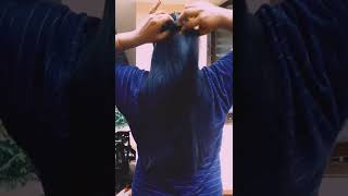 Simple Daily Hair Style For Medium Hairdo Subscribe If You Like (2Nd Video)