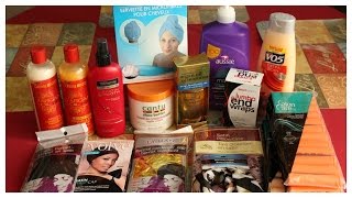 Healthy Relaxed Hair Care Product Haul (Dollar Tree, Walmart, Sally Beauty)