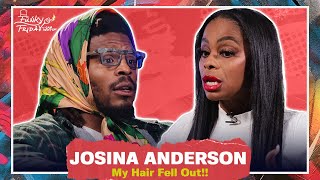 My Hair Fell Out!! From Stress!!! Josina Anderson | Funky Friday Podcast With Cam Newton |