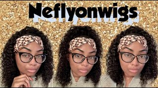 Deep Wave Headband Wig | Amazon Prime | Ft. Neflyonwigs
