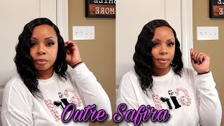 Outre Synthetic Crimp Wave Hd Transparent Lace Front Wig Safira| Allthings Nikkinicole