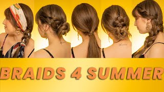 5 Easy Hairstyles For Medium Hair (Great For Summer!  ) | Let'S Talk Beauty