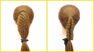 2 Easy Hairstyle For College Girls | Hairstyle For Teenagers | Ponytail Hairstyles