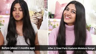My Experience Using The L'Oreal Paris Hyaluron Moisture Hair Care Range