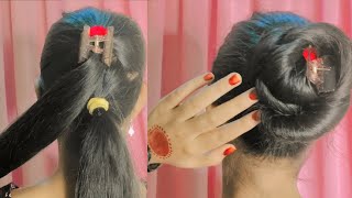 Donut Bun Hairstyles For Long Hair | Easy Hairstyles For Girls | Falak Style