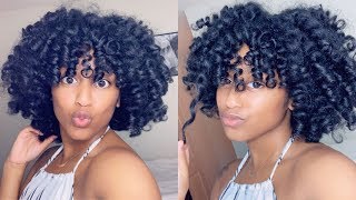 Perm Rod Set On Natural Hair | Quick & Easy