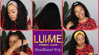 Wet N Wavy Headband Wig||Beginner Friendly