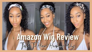 The Best Headband Wig| Talkto Hair|Amazon Hair Review| Rae Jaziel