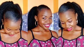 How To Apply Eco Styler Gel  On Natural Hair/Marley Braid Extension