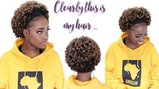 Clearly, This Is My Hair... Can'T Be A Headband Wig Sis! | Mary K. Bella