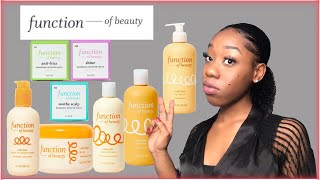 Real Review Of Function Of Beauty : Custom Coily Hair Collection | Natural Hair