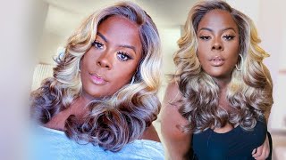 $40! ||  Fall For This Color! || Color Bomb Blonde Wig For Brown Skin || Outre Kayleen Wig