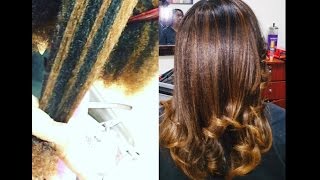 How To Properly Color And Straighten Your Natural Hair!
