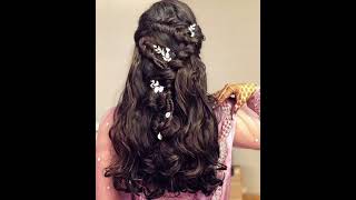 Beautiful Hair Styles With Beautiful Accessories #Shorts #Trending #Viral