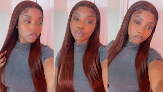 The Perfect Auburn Wig For This Fall + Easy Install | Ft Beauty Forever Hair