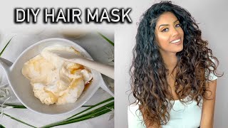 4 Ingredient Moisturizing & Repairing Hair Mask For Dry/Damaged Hair- Natural Diy | Ariba Pervaiz