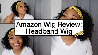 Amazon Wig Review: Headband Wig | Kiqibeauty Store