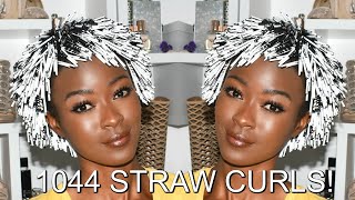 Over 1000 Straw Curls On Natural Hair